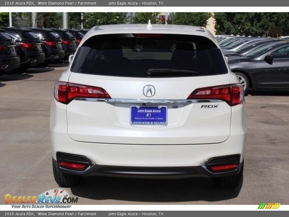 2016 Acura RDX White Diamond Pearl / Parchment Photo #6