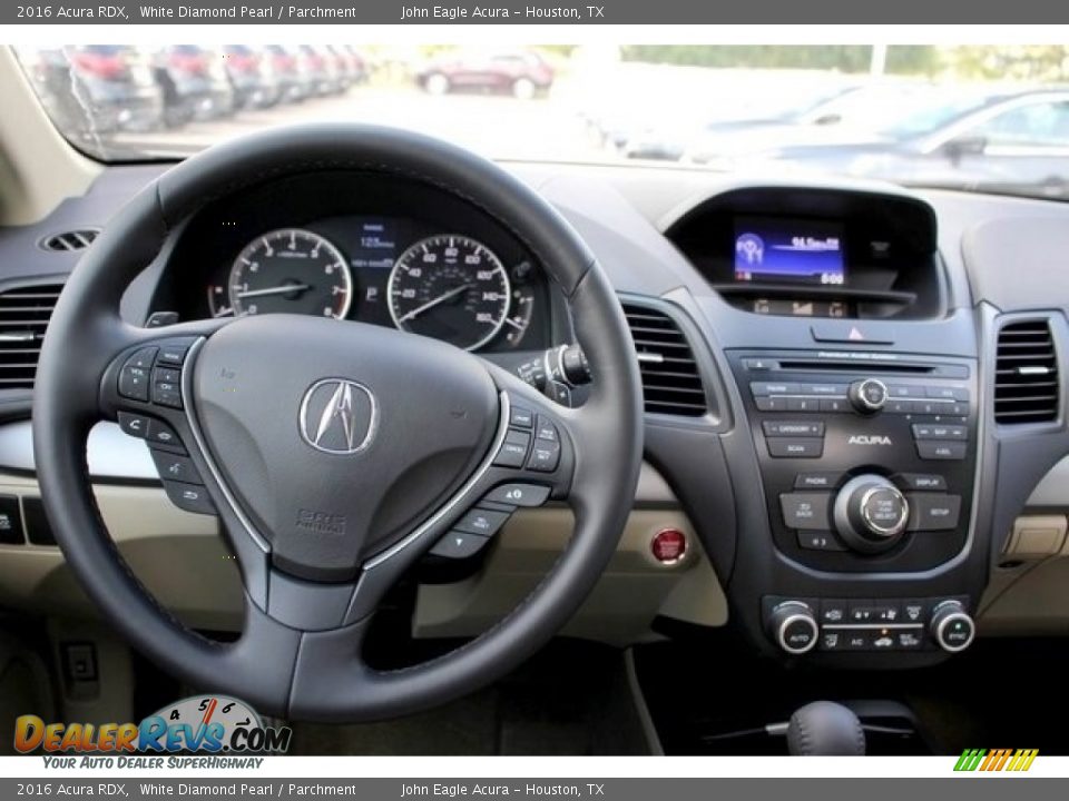 2016 Acura RDX White Diamond Pearl / Parchment Photo #9