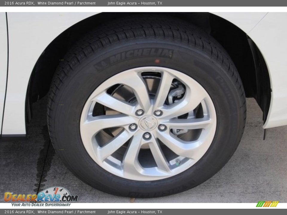 2016 Acura RDX White Diamond Pearl / Parchment Photo #11