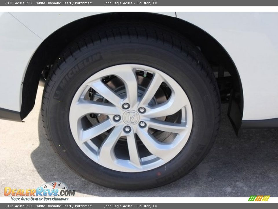 2016 Acura RDX White Diamond Pearl / Parchment Photo #12