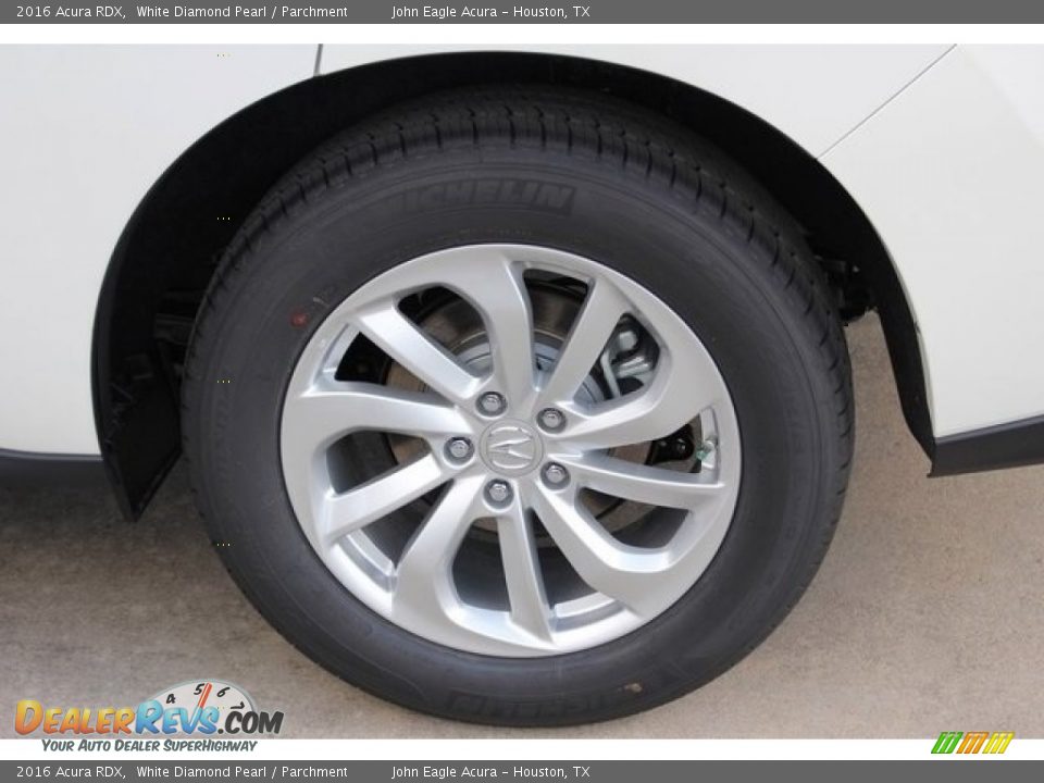 2016 Acura RDX White Diamond Pearl / Parchment Photo #13