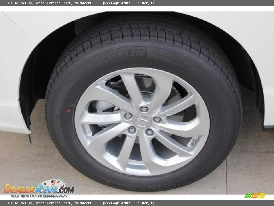 2016 Acura RDX White Diamond Pearl / Parchment Photo #14