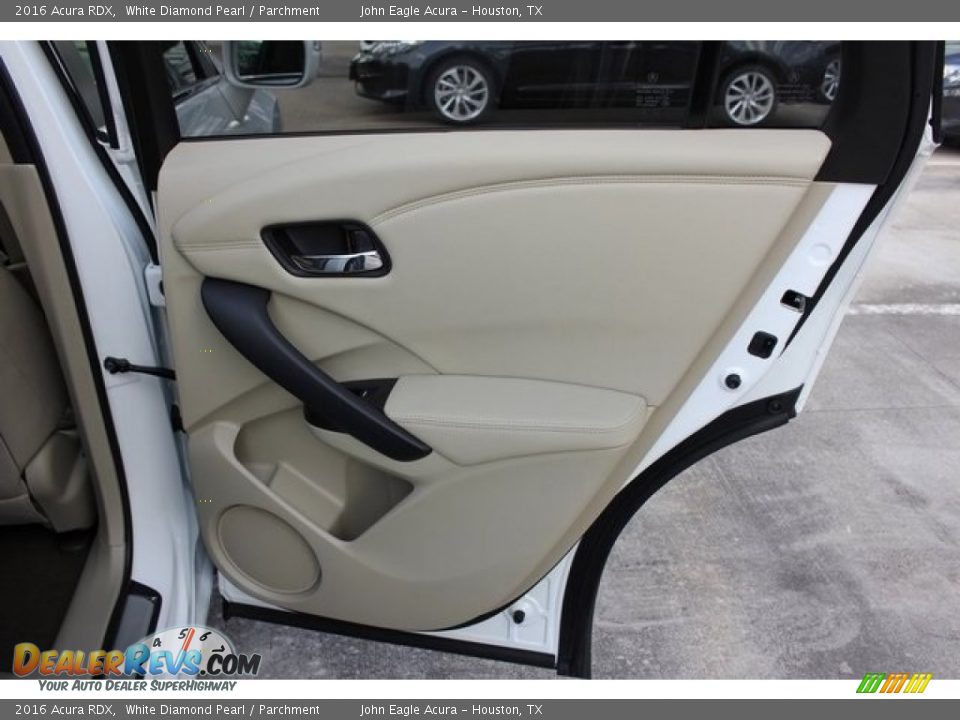 2016 Acura RDX White Diamond Pearl / Parchment Photo #21