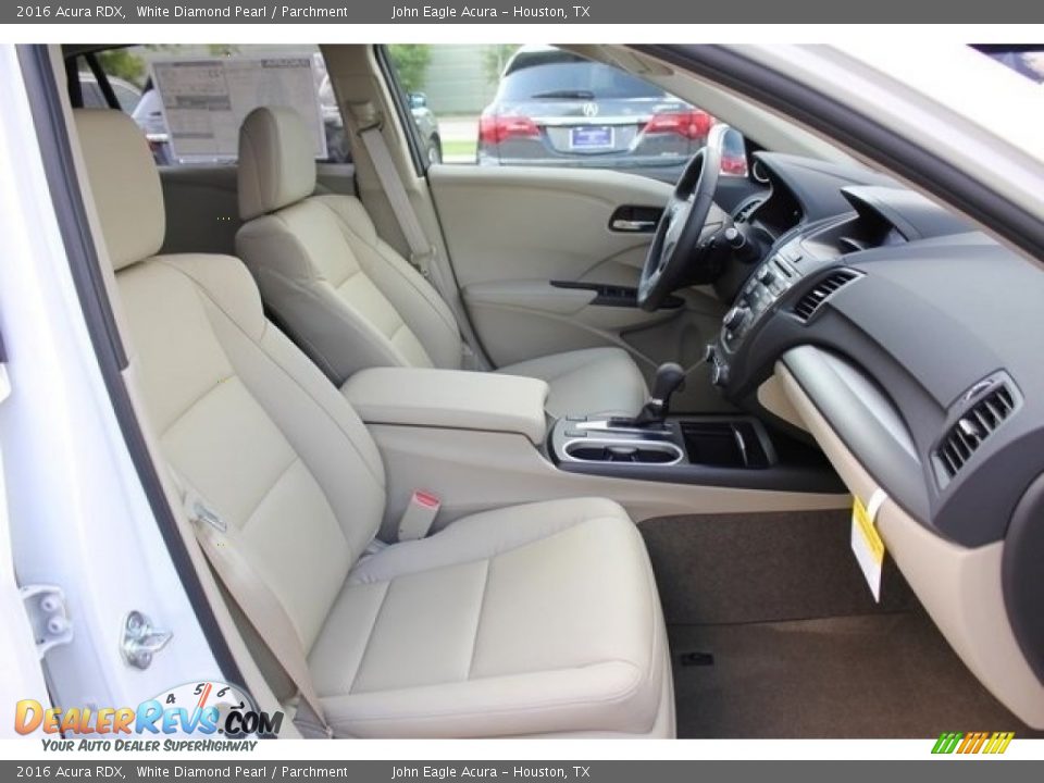 2016 Acura RDX White Diamond Pearl / Parchment Photo #24