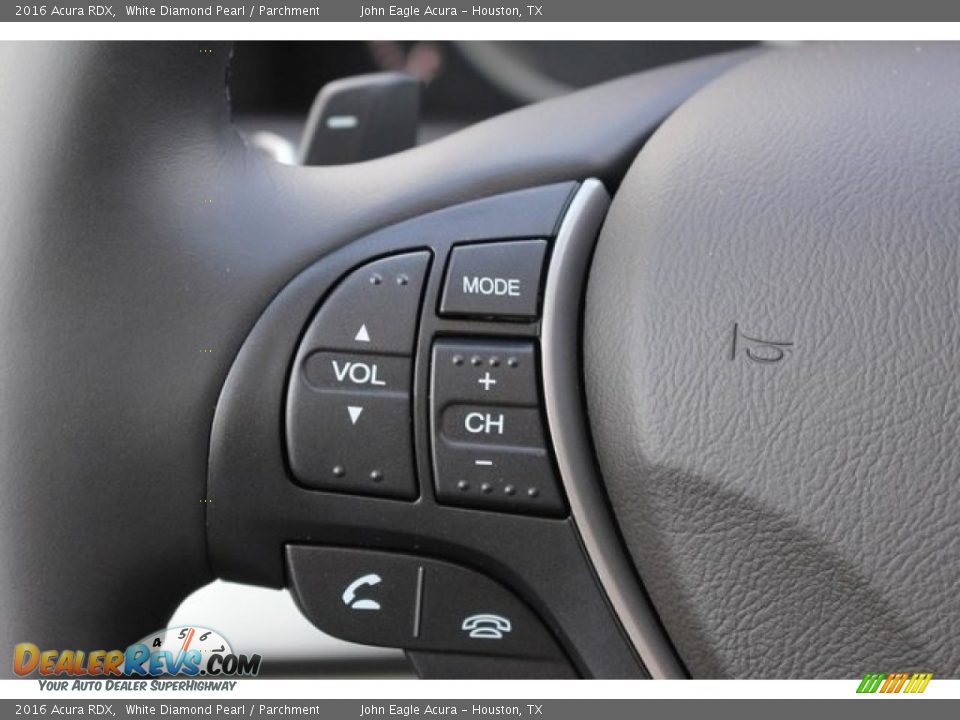 2016 Acura RDX White Diamond Pearl / Parchment Photo #31