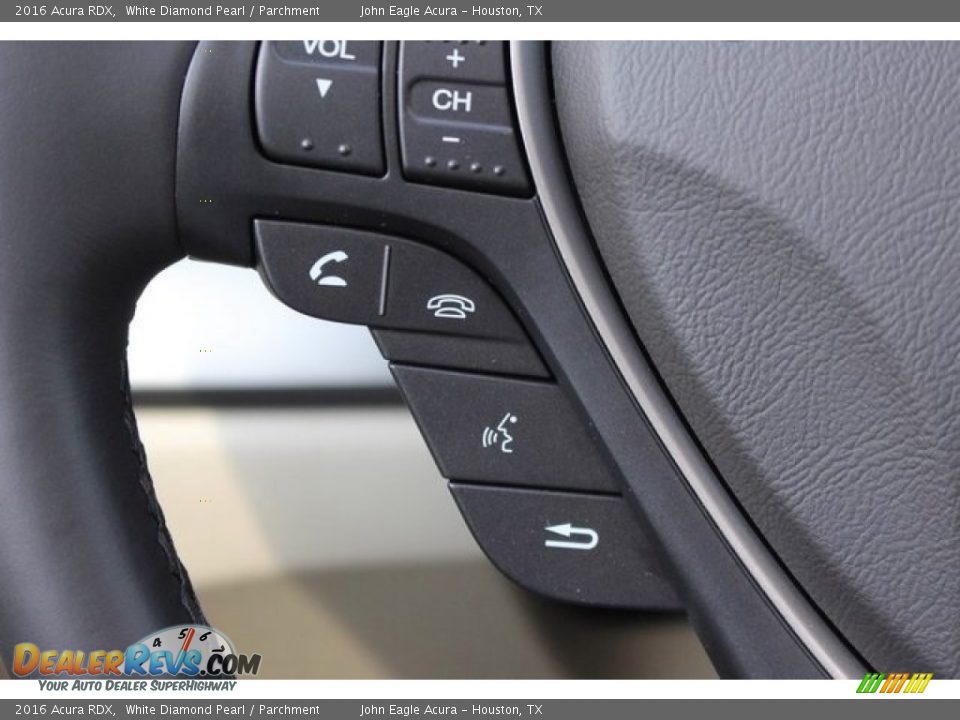 2016 Acura RDX White Diamond Pearl / Parchment Photo #32