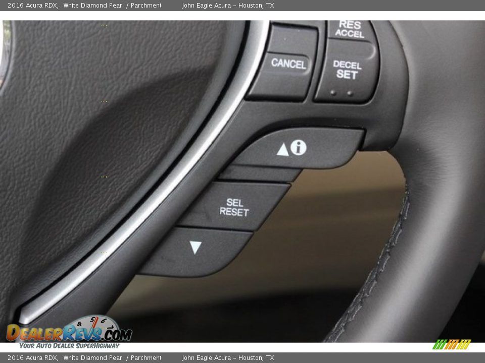 2016 Acura RDX White Diamond Pearl / Parchment Photo #34