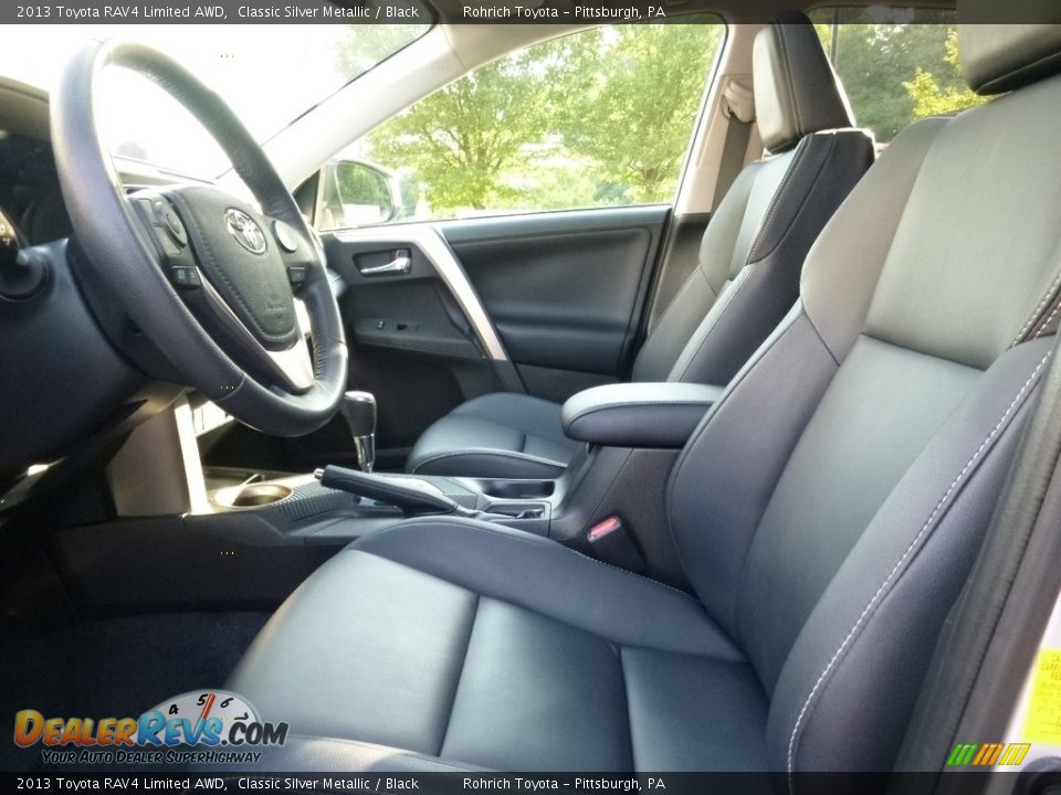 2013 Toyota RAV4 Limited AWD Classic Silver Metallic / Black Photo #5