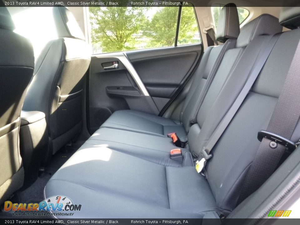2013 Toyota RAV4 Limited AWD Classic Silver Metallic / Black Photo #6