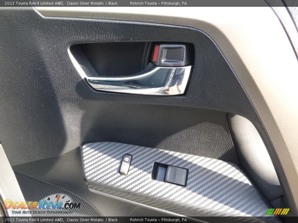 2013 Toyota RAV4 Limited AWD Classic Silver Metallic / Black Photo #10