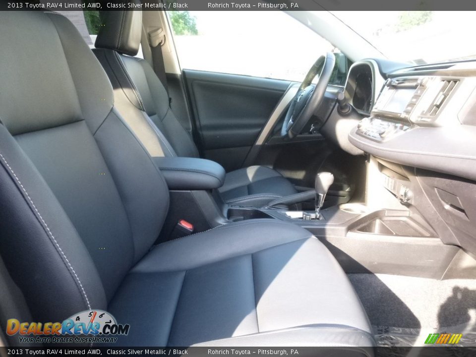 2013 Toyota RAV4 Limited AWD Classic Silver Metallic / Black Photo #12