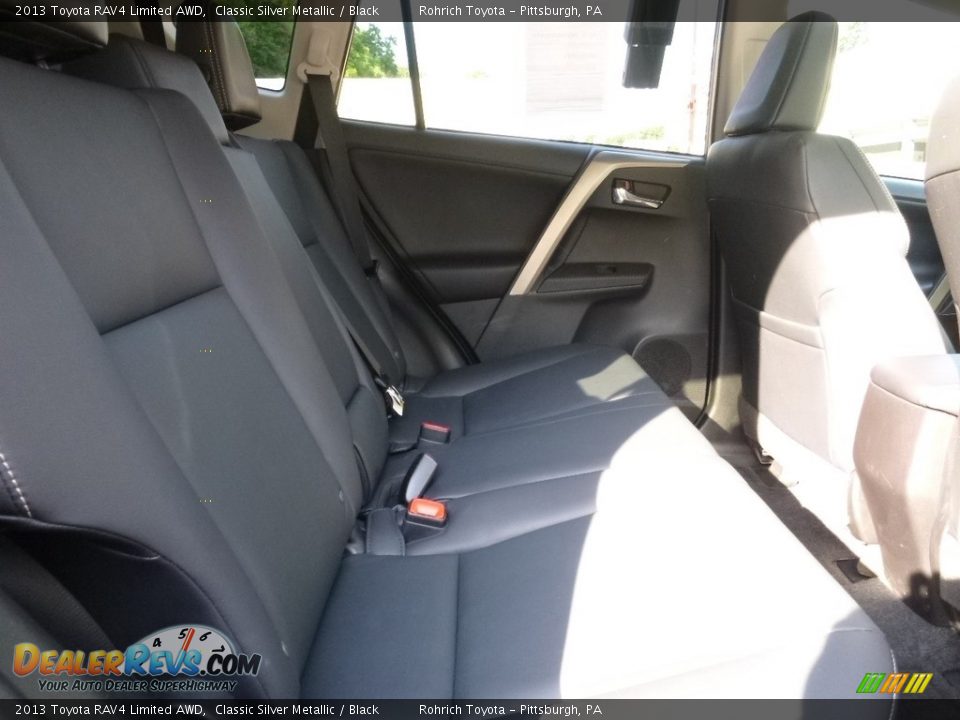 2013 Toyota RAV4 Limited AWD Classic Silver Metallic / Black Photo #13