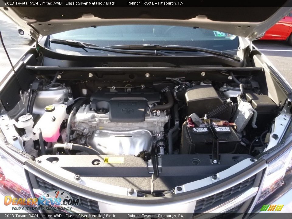 2013 Toyota RAV4 Limited AWD Classic Silver Metallic / Black Photo #16