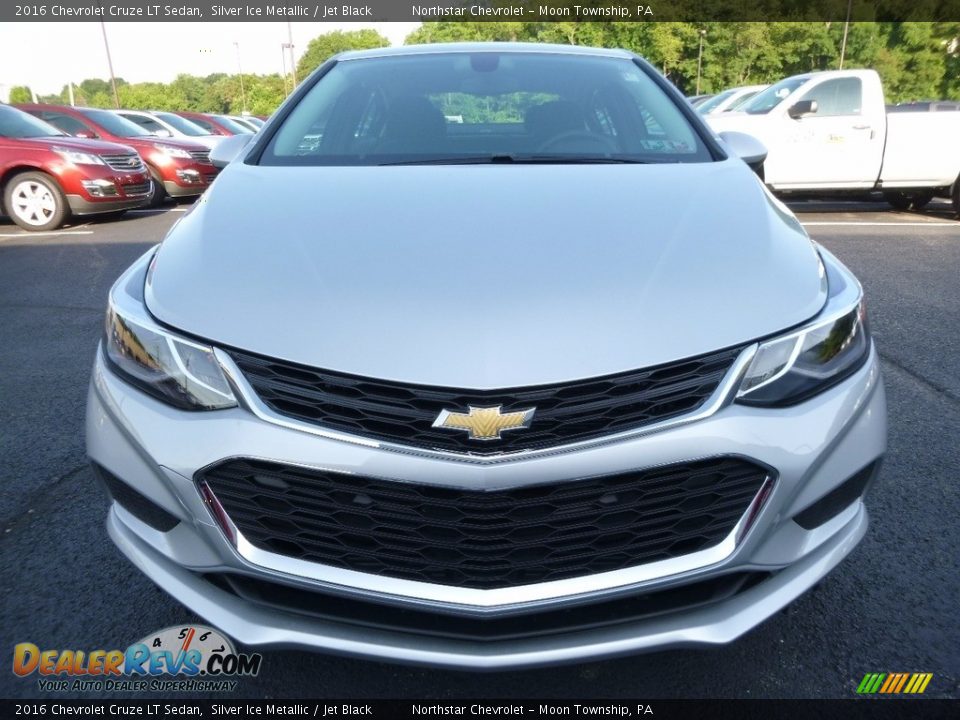 2016 Chevrolet Cruze LT Sedan Silver Ice Metallic / Jet Black Photo #2