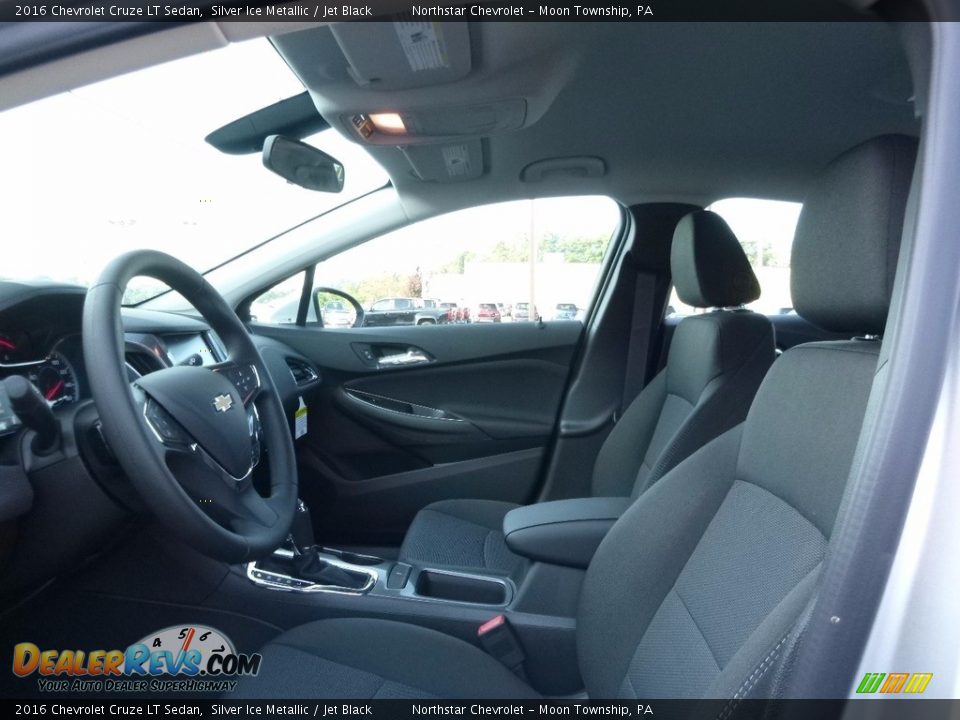 2016 Chevrolet Cruze LT Sedan Silver Ice Metallic / Jet Black Photo #12