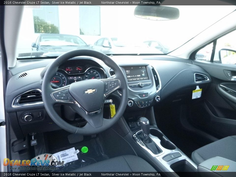 2016 Chevrolet Cruze LT Sedan Silver Ice Metallic / Jet Black Photo #14
