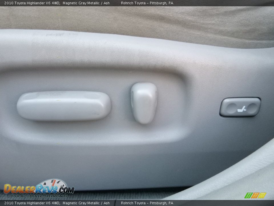 2010 Toyota Highlander V6 4WD Magnetic Gray Metallic / Ash Photo #8