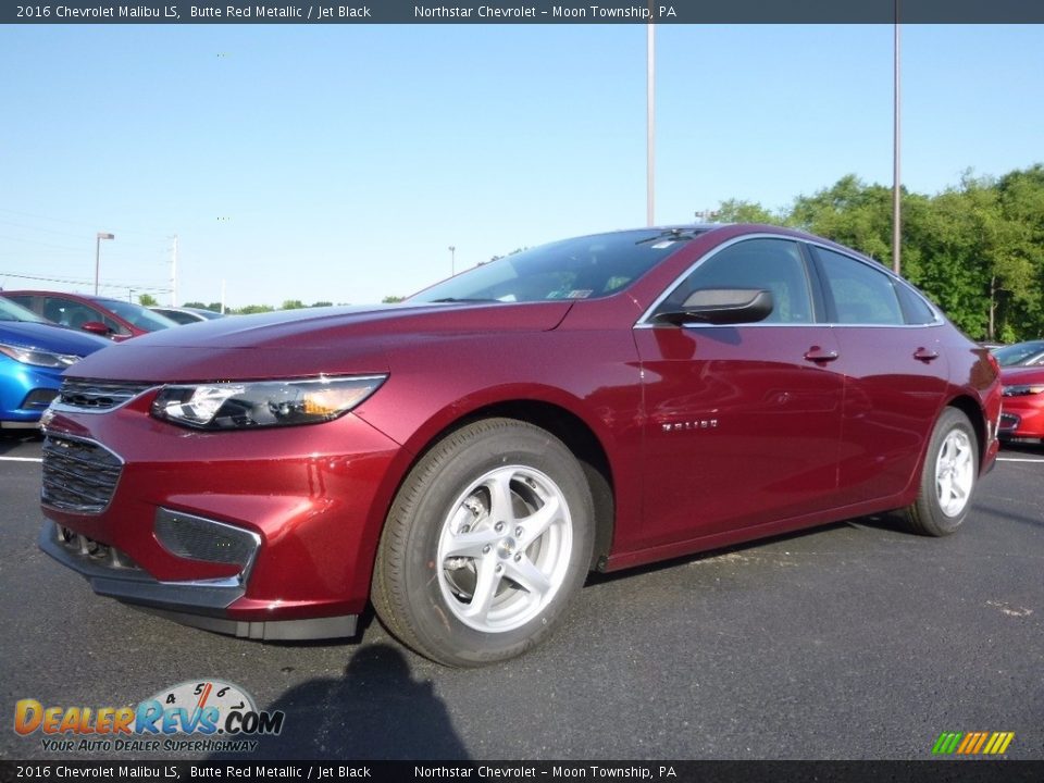 2016 Chevrolet Malibu LS Butte Red Metallic / Jet Black Photo #1