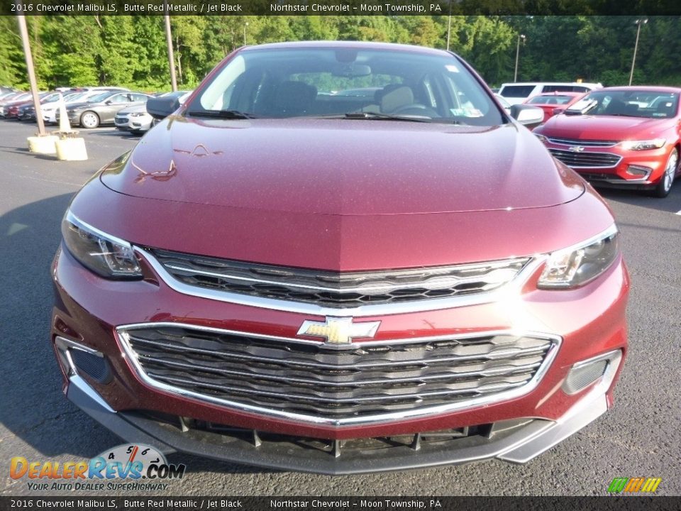 2016 Chevrolet Malibu LS Butte Red Metallic / Jet Black Photo #2