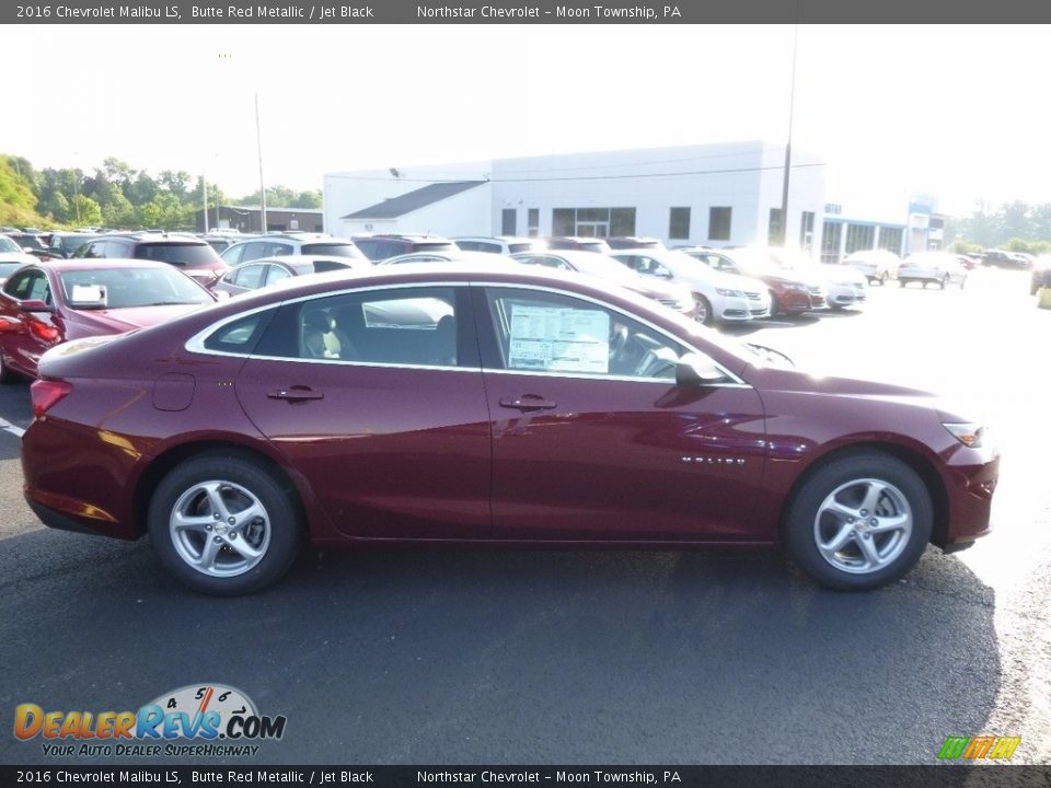 2016 Chevrolet Malibu LS Butte Red Metallic / Jet Black Photo #4