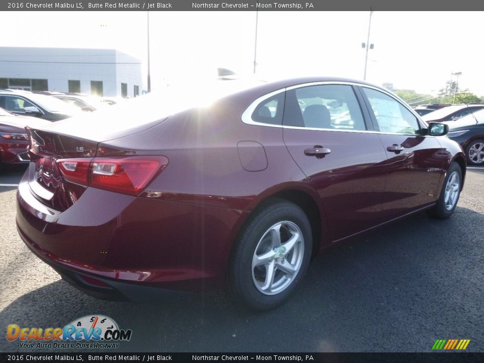 2016 Chevrolet Malibu LS Butte Red Metallic / Jet Black Photo #7