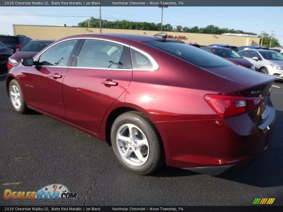 2016 Chevrolet Malibu LS Butte Red Metallic / Jet Black Photo #9