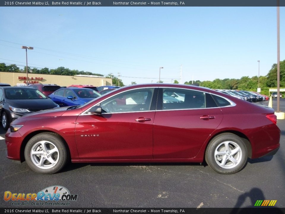 2016 Chevrolet Malibu LS Butte Red Metallic / Jet Black Photo #10