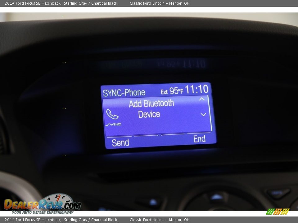 2014 Ford Focus SE Hatchback Sterling Gray / Charcoal Black Photo #10