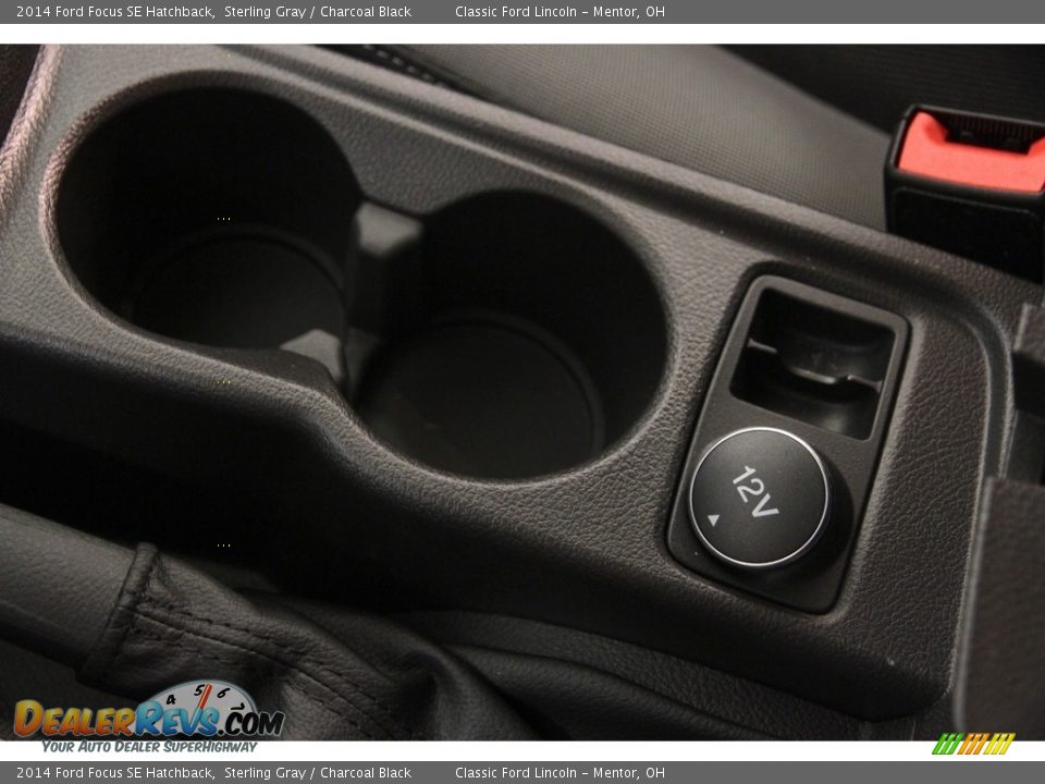 2014 Ford Focus SE Hatchback Sterling Gray / Charcoal Black Photo #13
