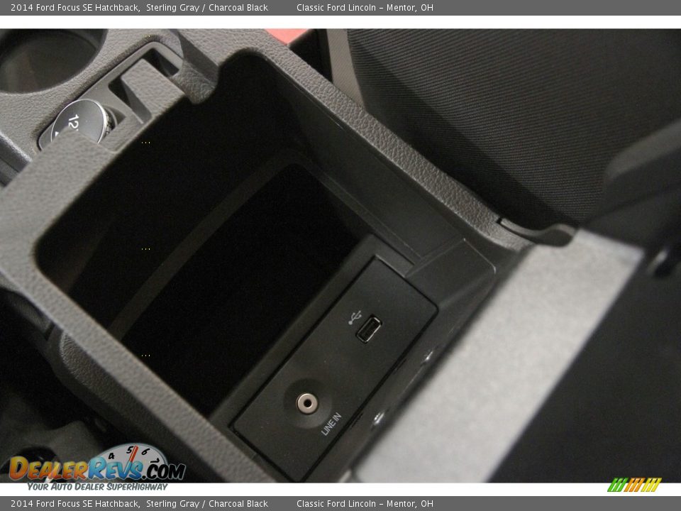 2014 Ford Focus SE Hatchback Sterling Gray / Charcoal Black Photo #14