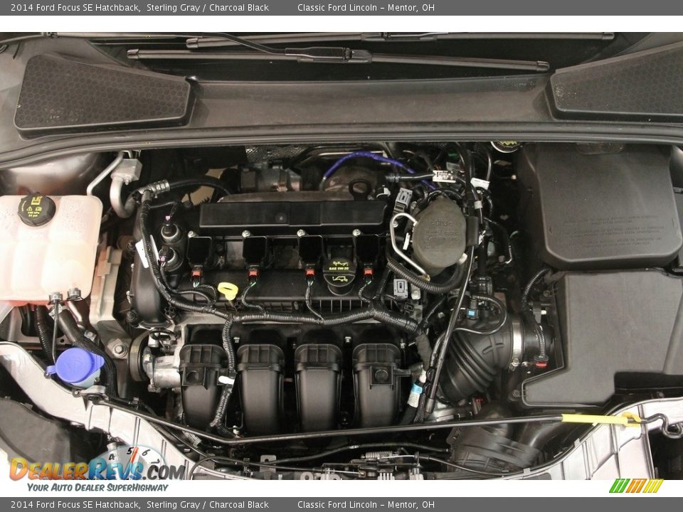 2014 Ford Focus SE Hatchback Sterling Gray / Charcoal Black Photo #19