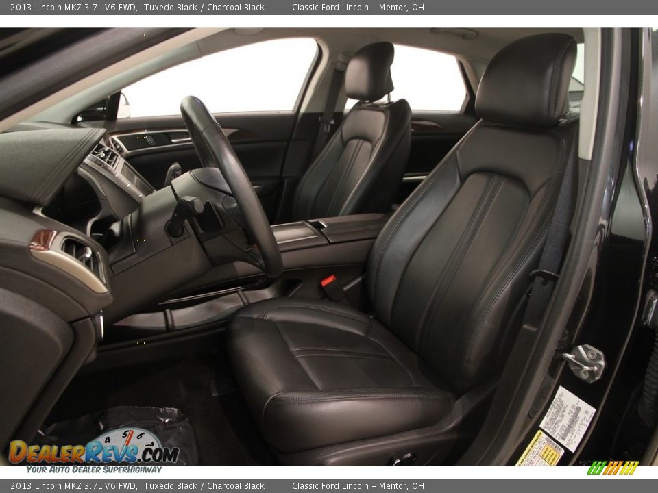 2013 Lincoln MKZ 3.7L V6 FWD Tuxedo Black / Charcoal Black Photo #5