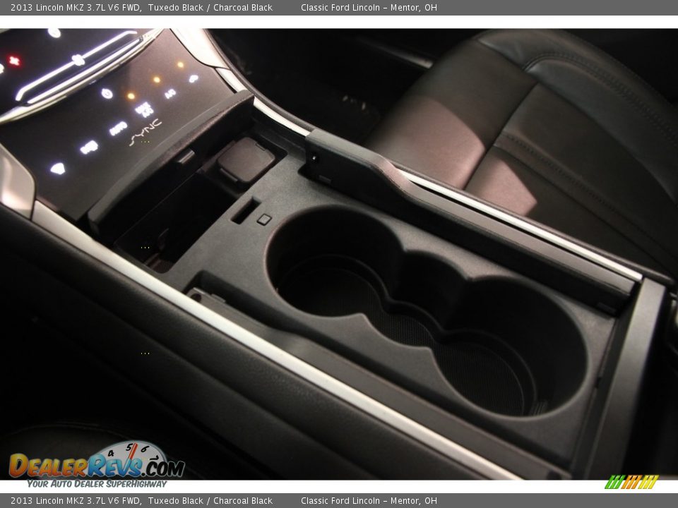 2013 Lincoln MKZ 3.7L V6 FWD Tuxedo Black / Charcoal Black Photo #12