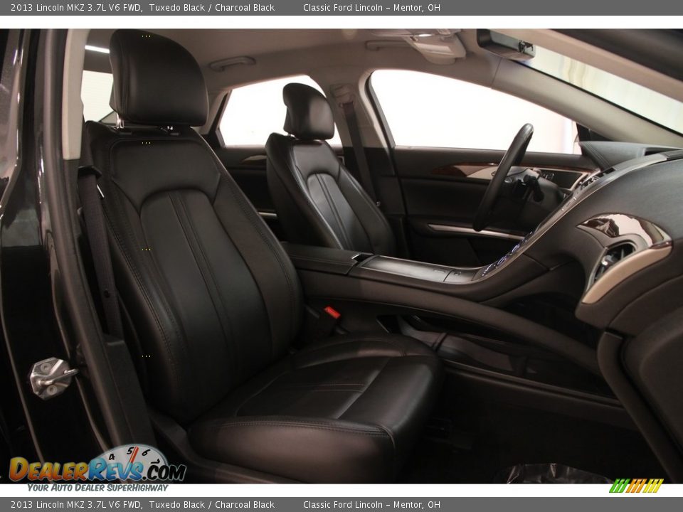 2013 Lincoln MKZ 3.7L V6 FWD Tuxedo Black / Charcoal Black Photo #13