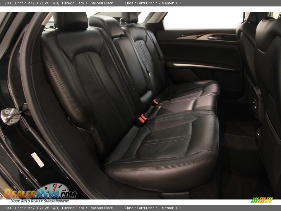 2013 Lincoln MKZ 3.7L V6 FWD Tuxedo Black / Charcoal Black Photo #14