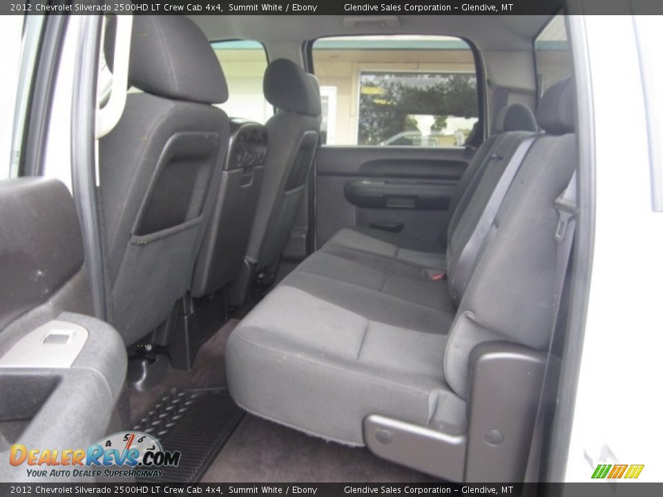 2012 Chevrolet Silverado 2500HD LT Crew Cab 4x4 Summit White / Ebony Photo #13