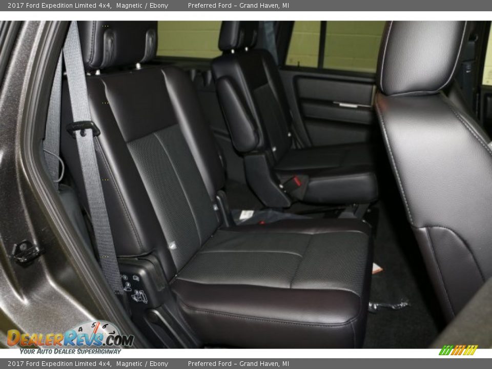 Rear Seat of 2017 Ford Expedition Limited 4x4 Photo #13