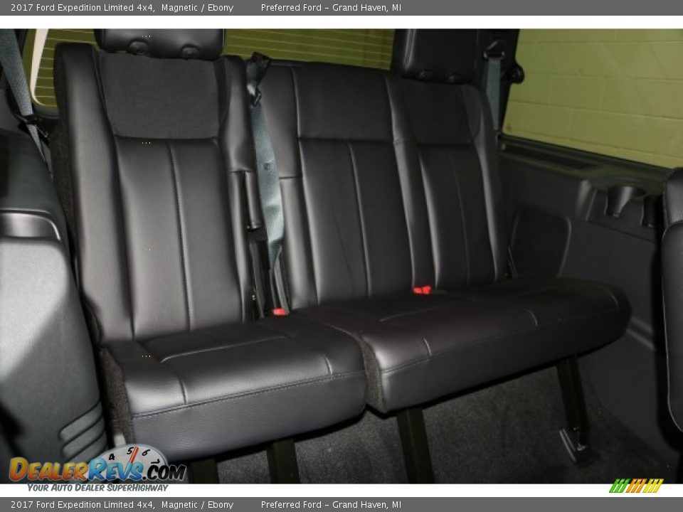 Rear Seat of 2017 Ford Expedition Limited 4x4 Photo #14