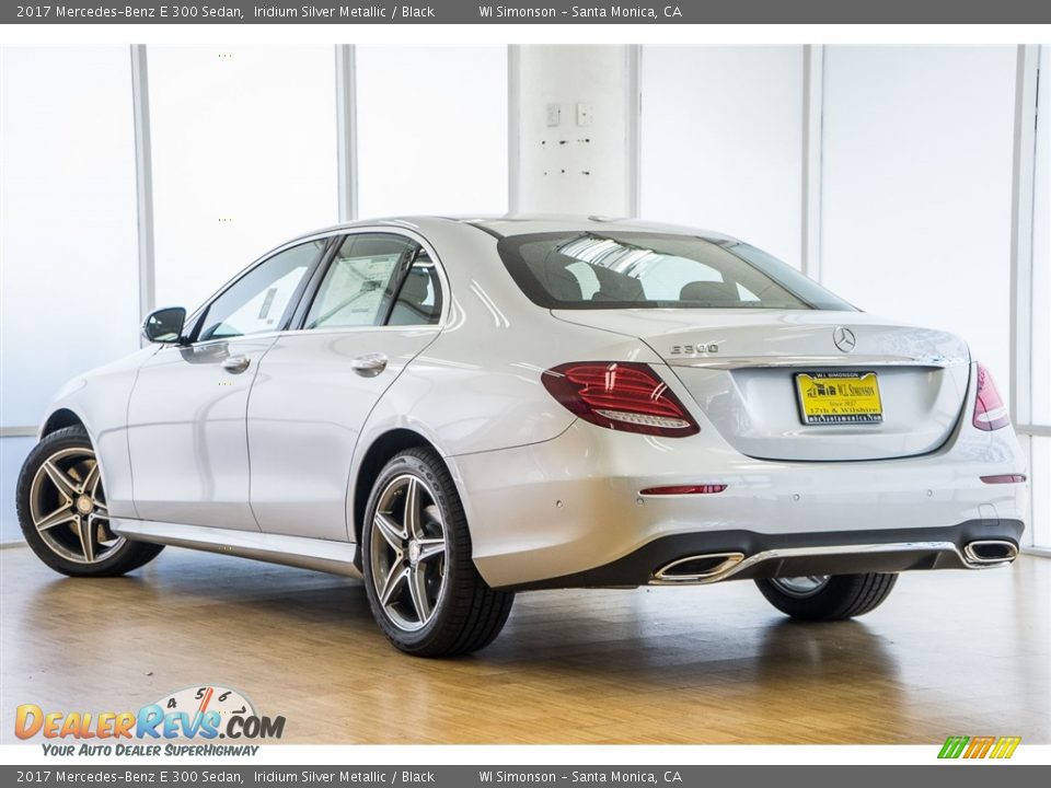 2017 Mercedes-Benz E 300 Sedan Iridium Silver Metallic / Black Photo #3