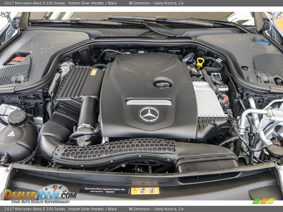2017 Mercedes-Benz E 300 Sedan Iridium Silver Metallic / Black Photo #9