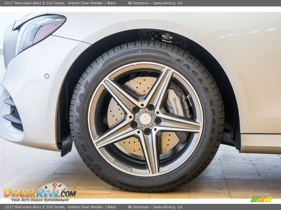 2017 Mercedes-Benz E 300 Sedan Iridium Silver Metallic / Black Photo #10