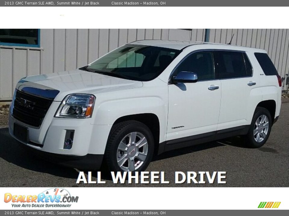 2013 GMC Terrain SLE AWD Summit White / Jet Black Photo #1