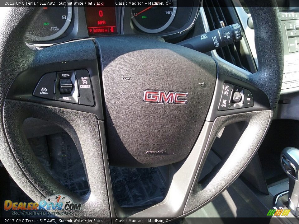 2013 GMC Terrain SLE AWD Summit White / Jet Black Photo #5