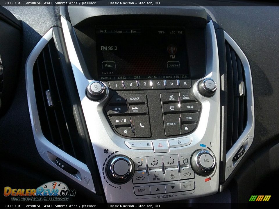 2013 GMC Terrain SLE AWD Summit White / Jet Black Photo #7