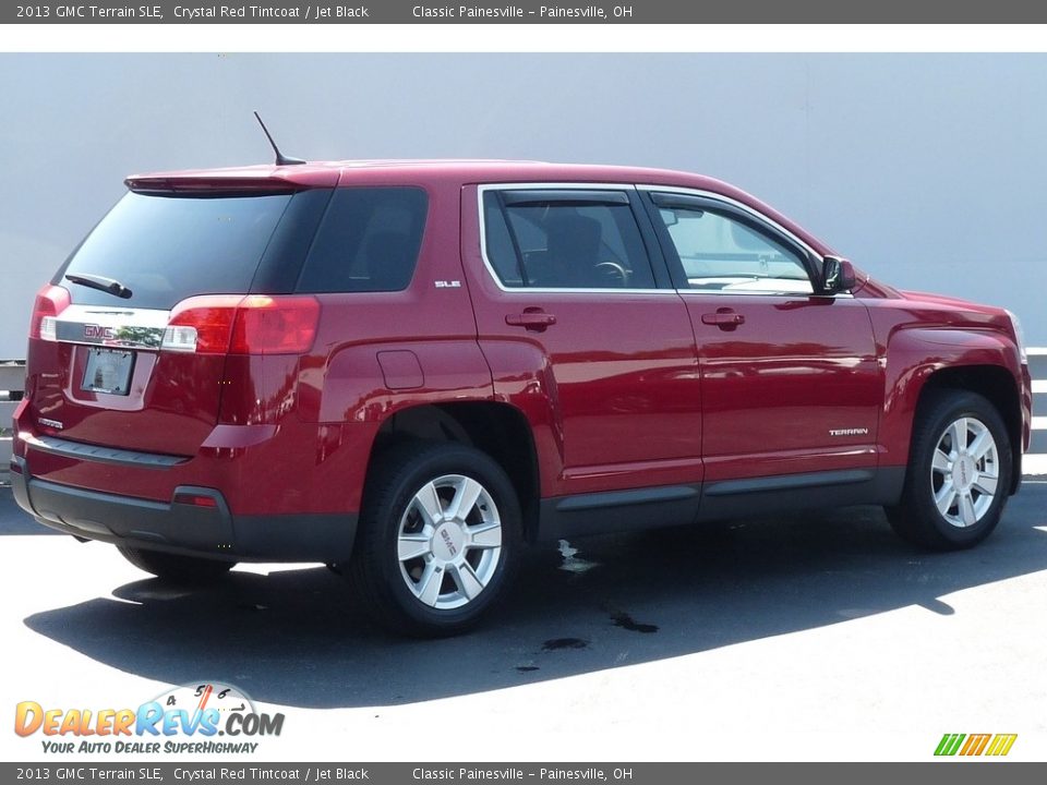 2013 GMC Terrain SLE Crystal Red Tintcoat / Jet Black Photo #2