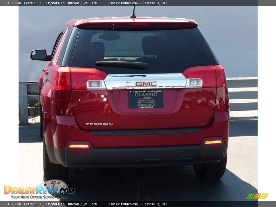 2013 GMC Terrain SLE Crystal Red Tintcoat / Jet Black Photo #3