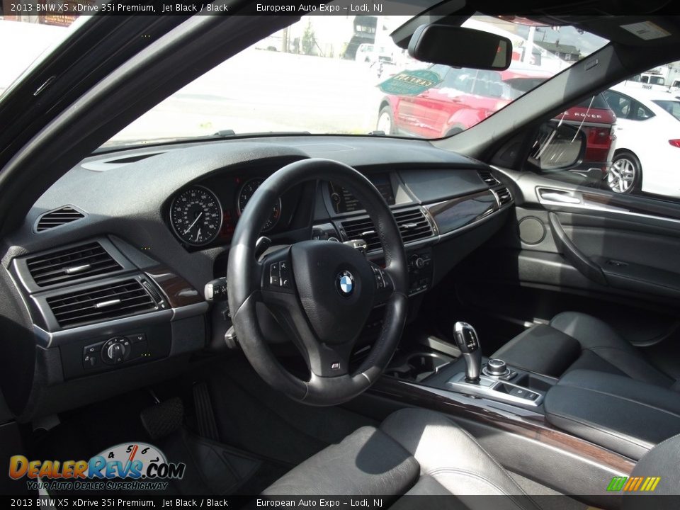 2013 BMW X5 xDrive 35i Premium Jet Black / Black Photo #12