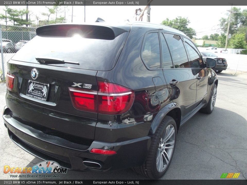 2013 BMW X5 xDrive 35i Premium Jet Black / Black Photo #14
