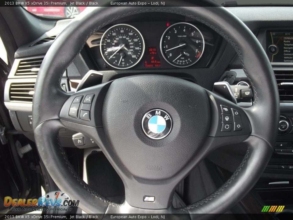2013 BMW X5 xDrive 35i Premium Jet Black / Black Photo #33