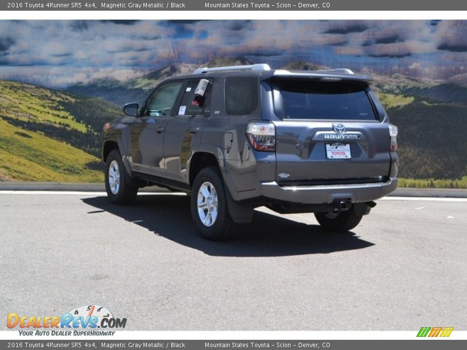 2016 Toyota 4Runner SR5 4x4 Magnetic Gray Metallic / Black Photo #3